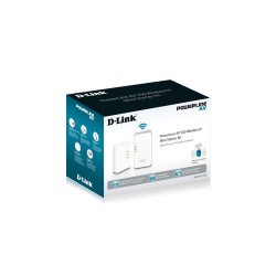 KIT ADAPTOR POWERLINE D-LINK AV500 wireless N mini, pana la 500Mbps, 1 port Gigabit, 2 buc. "DHP-W311AV" (timbru verde 2 lei)
