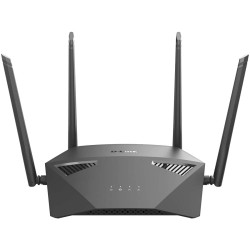 ROUTER D-Link wireless 1900Mbps,1 x WAN Gigabit, 4 porturi Gigabit, 2.4 Ghz/5 Ghz dual band, 4 antene externe, securitate WPA3 "