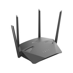 ROUTER D-Link wireless 1900Mbps,1 x WAN Gigabit, 4 porturi Gigabit, 2.4 Ghz/5 Ghz dual band, 4 antene externe, securitate WPA3 "
