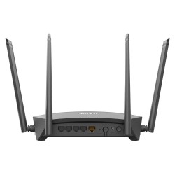 ROUTER D-Link wireless 1900Mbps,1 x WAN Gigabit, 4 porturi Gigabit, 2.4 Ghz/5 Ghz dual band, 4 antene externe, securitate WPA3 "