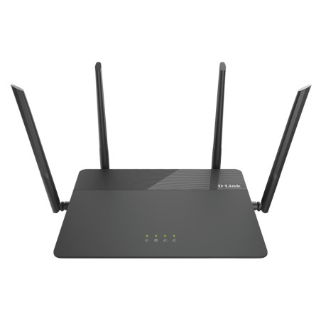 ROUTER D-LINK wireless 1900Mbps, 4 porturi Gigabit, 4 antene externe, Dual Band AC1900 (1300/600Mbps), AC SmartBeam, MU-MIMO, bl