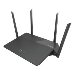 ROUTER D-LINK wireless 1900Mbps, 4 porturi Gigabit, 4 antene externe, Dual Band AC1900 (1300/600Mbps), AC SmartBeam, MU-MIMO, bl