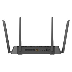 ROUTER D-LINK wireless 1900Mbps, 4 porturi Gigabit, 4 antene externe, Dual Band AC1900 (1300/600Mbps), AC SmartBeam, MU-MIMO, bl