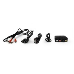 PLACA de captura GEMBIRD (Videograbber), intrare: RCA x 3 (audio/video), S-Video, adaptor Scart, la iesire USB 3.0, transfer inr