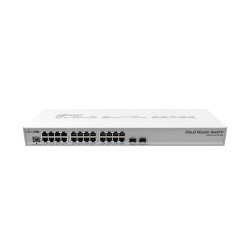SWITCH MIKROTIK, CRS326-24G-2S+RM, porturi Gigabit x 24, SFP+ x 2, managed, rackabil, carcasa metalica, "CRS326-24G-2S+RM" (timb