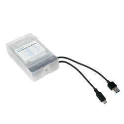HUSA  LOGILINK, pt HDD, rezistenta la apa, alb, "UA0277"