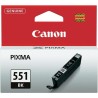 Cartus Cerneala Original Canon Black, CLI-551BK, pentru Pixma IP-7250|8750|IX-6850|MG-5450|5550|5650|6350|6450|6650|7150|7550|MX