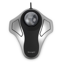 MOUSE Kensington - trackball, "Orbit", trackball, cu fir, USB, optic, nespecificat, butoane/scroll 2/1, trackball, gri, "64327EU