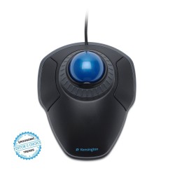 MOUSE Kensington - trackball, "Orbit", trackball, cu fir, USB, optic, nespecificat, butoane/scroll 2/1, trackball, negru, "K7233
