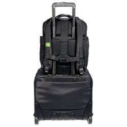 RUCSAC LEITZ, pt. notebook de max. 15.6 inch, 2 compartimente, buzunar frontal | buzunar lateral x 2, waterproof, poliester, neg