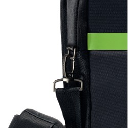 GEANTA LEITZ, pt. notebook de max. 15.6 inch, 2 compartimente, buzunar frontal | buzunar dorsal x 2, waterproof, poliester, negr