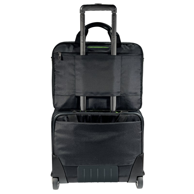 GEANTA LEITZ, pt. notebook de max. 13.3 inch, 2 compartimente, buzunar frontal | buzunar dorsal x 2, waterproof, poliester, negr
