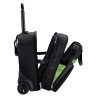 TROLLER LEITZ, pt. notebook de max. 15.6 inch, 2 compartimente, buzunar frontal | buzunar lateral, waterproof, poliester, negru,