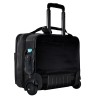 TROLLER LEITZ, pt. notebook de max. 15.6 inch, 2 compartimente, buzunar frontal | buzunar lateral, waterproof, poliester, negru,