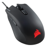 MOUSE CORSAIR, "Harpoon RGB Pro", gaming, cu fir, USB, optic, 12000 dpi, butoane/scroll 6/1, iluminare, butoane programabile, ne