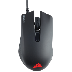 MOUSE CORSAIR, "Harpoon RGB Pro", gaming, cu fir, USB, optic, 12000 dpi, butoane/scroll 6/1, iluminare, butoane programabile, ne