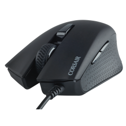 MOUSE CORSAIR, "Harpoon RGB Pro", gaming, cu fir, USB, optic, 12000 dpi, butoane/scroll 6/1, iluminare, butoane programabile, ne