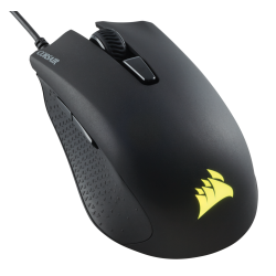 MOUSE CORSAIR, "Harpoon RGB Pro", gaming, cu fir, USB, optic, 12000 dpi, butoane/scroll 6/1, iluminare, butoane programabile, ne