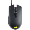 MOUSE CORSAIR, "Harpoon RGB Pro", gaming, cu fir, USB, optic, 12000 dpi, butoane/scroll 6/1, iluminare, butoane programabile, ne