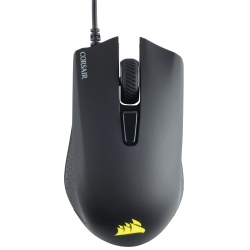 MOUSE CORSAIR, "Harpoon RGB Pro", gaming, cu fir, USB, optic, 12000 dpi, butoane/scroll 6/1, iluminare, butoane programabile, ne
