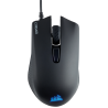 MOUSE CORSAIR, "Harpoon RGB Pro", gaming, cu fir, USB, optic, 12000 dpi, butoane/scroll 6/1, iluminare, butoane programabile, ne