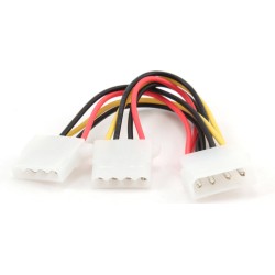 CABLU alimentare GEMBIRD, adaptor Molex la 2 x Molex, "CC-PSU-1" (timbru verde 0.08 lei)