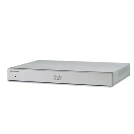 ROUTER CISCO ISR 1100, wired, port LAN 10/100/1000 x 4, port WAN 10/100/1000 x 1, "C1111-4P" (timbru verde 0.8 lei)