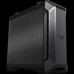 CARCASA ASUS, Middle Tower, ATX, "GT501 TUF", fara sursa, sticla securizata, 4 x fan, USB 3.0 x 2, Jack 3.5mm x 2, mesh, add RGB