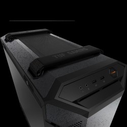 CARCASA ASUS, Middle Tower, ATX, "GT501 TUF", fara sursa, sticla securizata, 4 x fan, USB 3.0 x 2, Jack 3.5mm x 2, mesh, add RGB