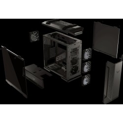 CARCASA ASUS, Middle Tower, ATX, "GT501 TUF", fara sursa, sticla securizata, 4 x fan, USB 3.0 x 2, Jack 3.5mm x 2, mesh, add RGB