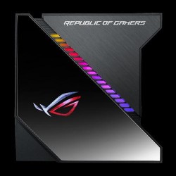 COOLER ASUS, skt. universal, racire cu lichid, vent. 120 mm x 2, 2000 rpm, LED RGB ,"ROG RYUJIN 240" (timbru verde 0.8 lei)