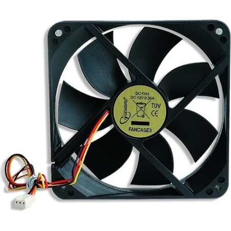 VENTILATOR GEMBIRD PC, 120x120x25 mm, "FANCASE3" (timbru verde 0.18 lei)