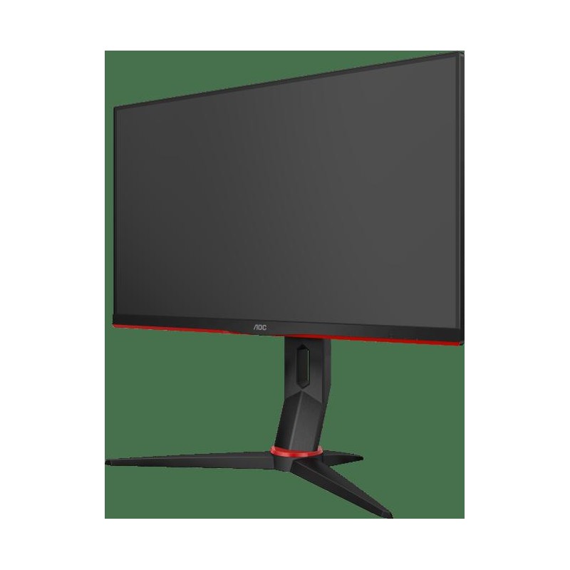 MONITOR AOC 23.8" gaming, IPS, Full HD (1920 x 1080), Wide, 250 cd/mp, 1 ms, HDMI x 2, DVI, DisplayPort, "24G2U/BK" (timbru verd