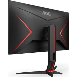 MONITOR AOC 23.8" gaming, IPS, Full HD (1920 x 1080), Wide, 250 cd/mp, 1 ms, HDMI x 2, DVI, DisplayPort, "24G2U/BK" (timbru verd