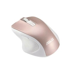 MOUSE Asus, "MW202", PC sau NB, wireless, 2.4GHz, optic, 4000 dpi, butoane/scroll 6/1, , alb / roz, "90XB066N-BMU010" (timbru ve
