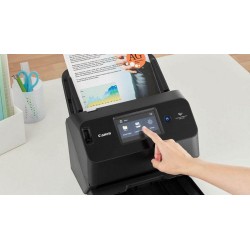 SCANNER  CANON DR-S150, dimensiune A4, tip sheetfed, viteza scanare 45 ppm mono si color, rezolutie optica 600x600dpi, senzor CI