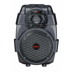 BOXE portabile AKAI, compact 1.0, RMS 10W, Micro SD card, Bluetooth, conector Bluetooth, Jack 3.5mm, USB, negru, "ABTS-806" (tim