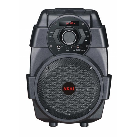 BOXE portabile AKAI, compact 1.0, RMS 10W, Micro SD card, Bluetooth, conector Bluetooth, Jack 3.5mm, USB, negru, "ABTS-806" (tim