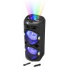 BOXE portabile AKAI, compact 2.0, RMS 350W, Micro SD card, microfon wireless, Bluetooth, conector Bluetooth, USB, negru, "DJ-Y5L