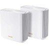 MESH ASUS, wireless, pt interior, 6600 Mbps, port LAN, WAN, 2.4 GHz | 5 GHz, antena interna x 6, standard 802.11ax, "XT8(W-2-PK)