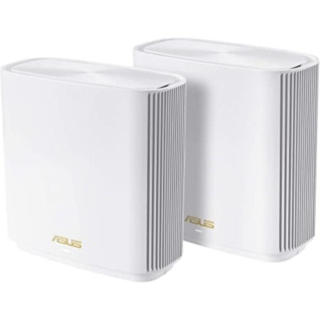 MESH ASUS, wireless, pt interior, 6600 Mbps, port LAN, WAN, 2.4 GHz | 5 GHz, antena interna x 6, standard 802.11ax, "XT8(W-2-PK)