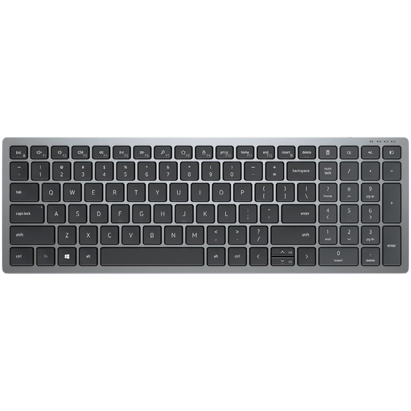Kit TASTATURA si Mouse Dell, "KM7120W", wireless, 97 taste format standard, mouse 1600dpi, 5/1 butoane, negru, "580-AIWM-05" (ti