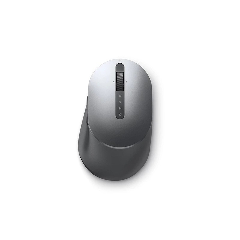 MOUSE DELL, "MS5320W", PC sau NB, wireless, Bluetooth | 2.4GHz, optic, 1600 dpi, butoane/scroll 7/1, mod dual de conectare, gri,