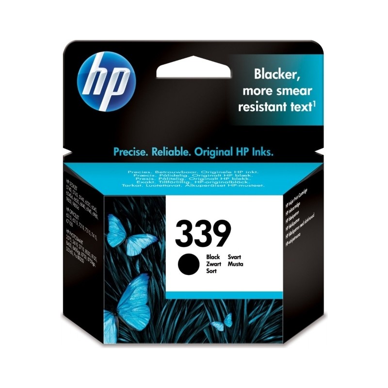 Cartus Cerneala Original HP Black, nr.339, pentru DJ5740|574x|65xx|OJ2570|8050|84xx|87xx|PSC1610|23xx, , (timbru verde 0.15 lei)