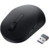 MOUSE DELL, "MS5120W", PC sau NB, wireless, Bluetooth | 2.4GHz, optic, 1600 dpi, butoane/scroll 7/1, mod dual de conectare, negr