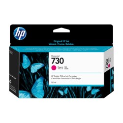 Cartus Cerneala Original HP Magenta, nr.730, pentru T1700|T2600, 130ml, (timbru verde 0.15 lei), "P2V63A"
