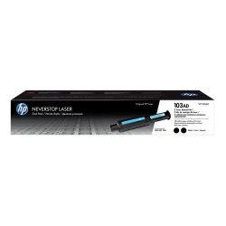 Dual-Pack Original HP Black, nr.103AD, pentru NeverStop LaserJet 1000|1200, 5K, (timbru verde 1.2 lei) , "W1103AD"