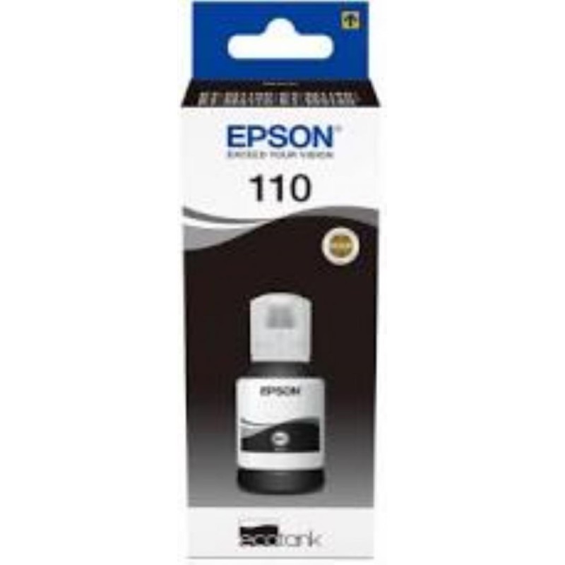 Cartus Cerneala Original Epson Black, nr.110, pentru M1100|M1120|M1140|M2140|M2170|M3140|M3170, 120ml, (timbru verde 0.15 lei), 