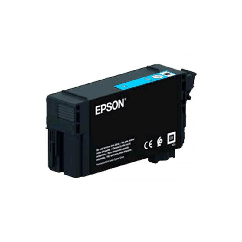 Cartus Cerneala Original Epson Cyan, T40D240, pentru SureColor SC-T3100|SC-T5100|SC-T5100N, 50ml, (timbru verde 0.15 lei),  "C13