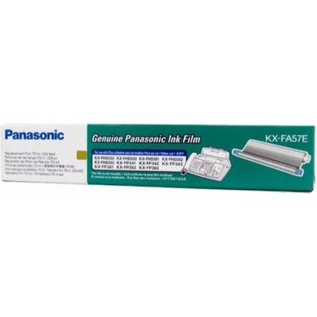 Film TTR Original Panasonic Black, FA57E, pentru KX-FHD332|333|351|352|353| KX-FP341|342|343|361|362|363|365|372|701|702|711|712
